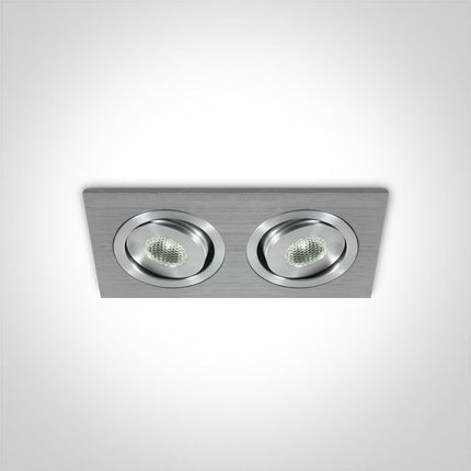 ONE Light | 51201AL/D/35 ALUMINIUM LED DL 2x1w 35d 350mA - OEM NORDIC - Quality Parts Distribution