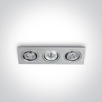 ONE Light | 51301AL/D/15 ALUMINIUM LED DL 3x1w 15d 350mA - OEM NORDIC - Quality Parts Distribution