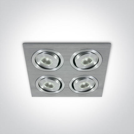 ONE Light | 51401AL/D/35 ALUMINIUM LED DL 4x1w 35d 350mA - OEM NORDIC - Quality Parts Distribution