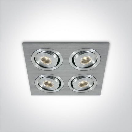 ONE Light | 51401AL/W/35 ALUMINIUM LED WW 4x1w 35d 350mA - OEM NORDIC - Quality Parts Distribution