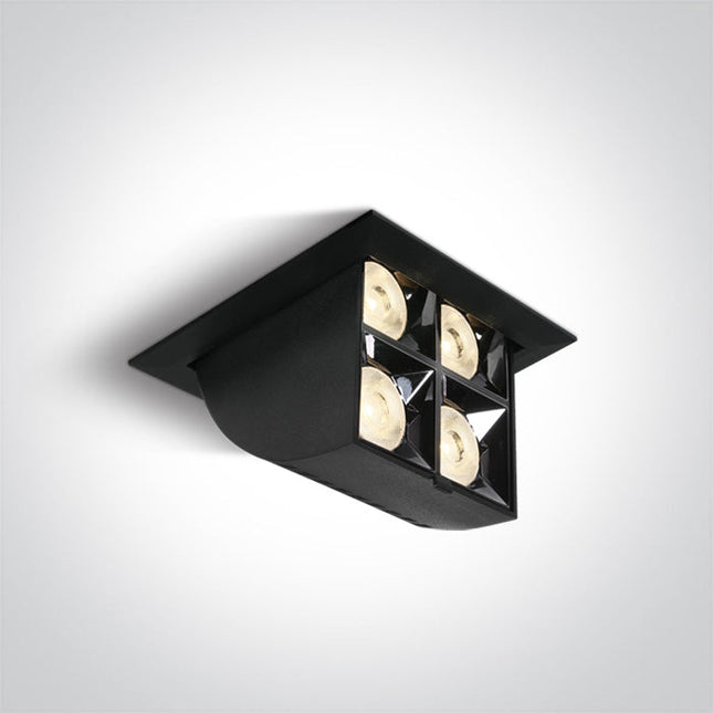 ONE Light Spotlight 16W 1280lm 3000K CRI90 38° IP20 Black 51406B/B/W