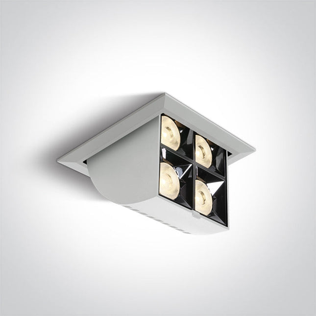 ONE Light Spotlight 16W 1280lm 3000K CRI90 38° IP20 White 51406B/W/W