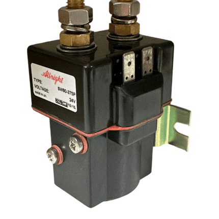 SW80-375P Albright 100A/125A 24V INT 1-pole 1-throw Contactor - OEM NORDIC - Quality Parts Distribution