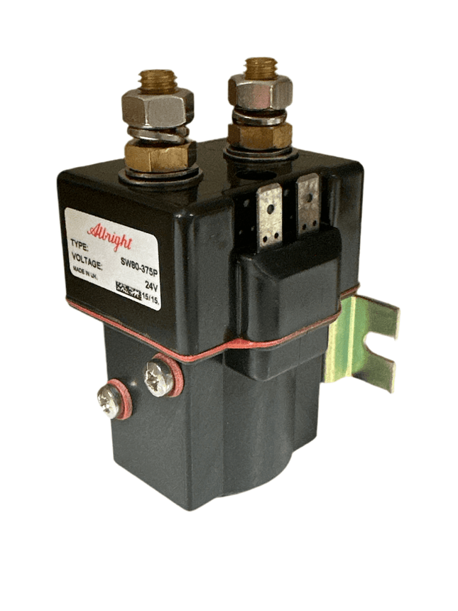 SW80-375P Albright 100A/125A 24V INT 1-pole 1-throw Contactor - OEM NORDIC - Quality Parts Distribution