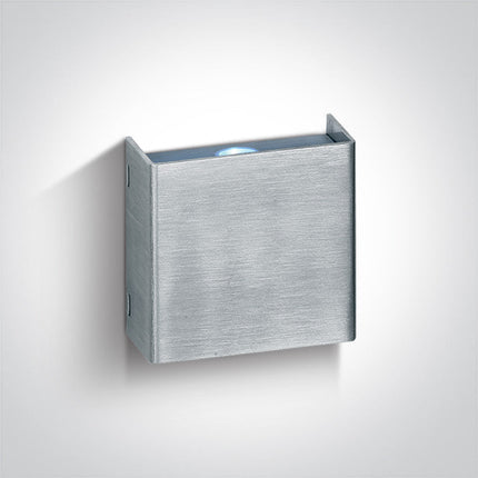 ONE Light | 60010/AL/BL ALUMINIUM LED BLUE 1w WALL - OEM NORDIC - Quality Parts Distribution