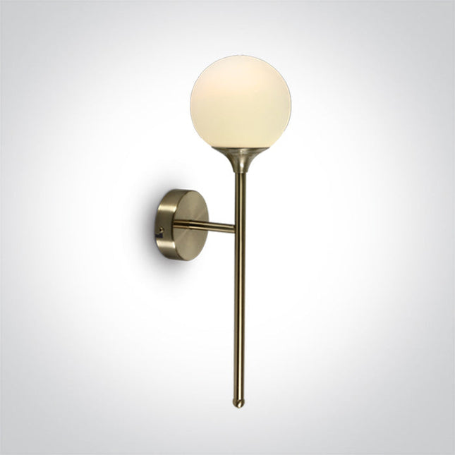 ONE Light | 60116/BBS BRUSHED BRASS WALL LIGHT 9w G9 100-240v - OEM NORDIC - Quality Parts Distribution
