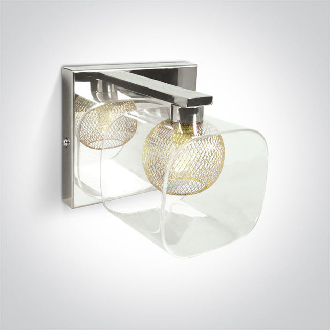 ONE Light | 60178A/C CHROME WALL LIGHT 9w G9 100-240v - OEM NORDIC - Quality Parts Distribution