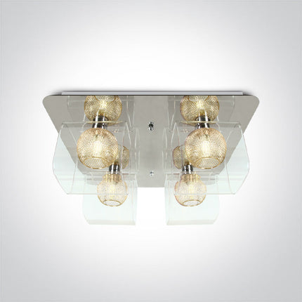 ONE Light | 60178B/C CHROME CEILING LIGHT 9w 4xG9 100-240v - OEM NORDIC - Quality Parts Distribution