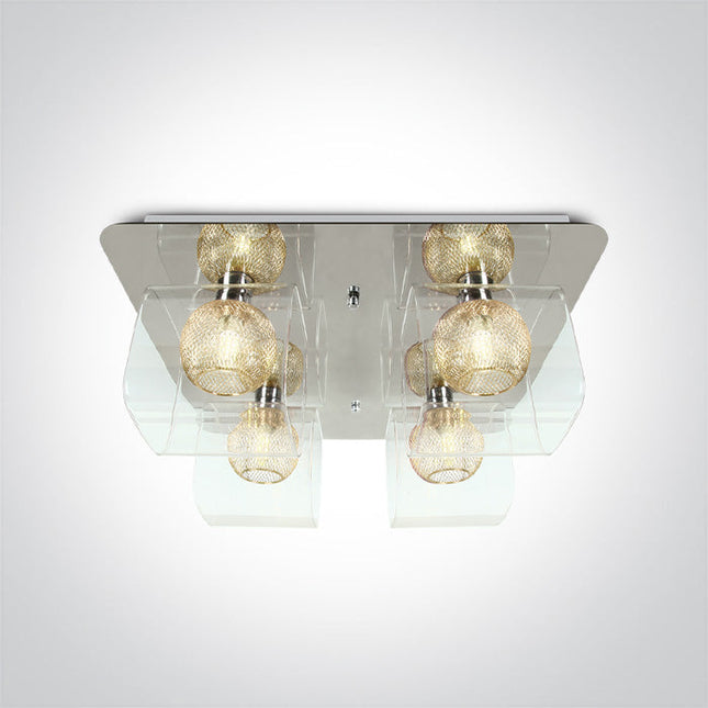 ONE Light | 60178B/C CHROME CEILING LIGHT 9w 4xG9 100-240v - OEM NORDIC - Quality Parts Distribution