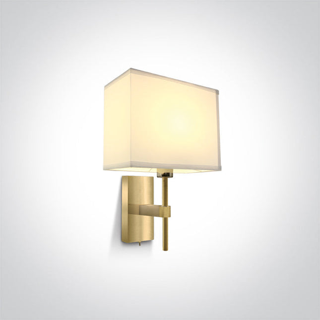 ONE Light | 61078/BBS BRUSHED BRASS WALL LIGHT 12W E27 - OEM NORDIC - Quality Parts Distribution