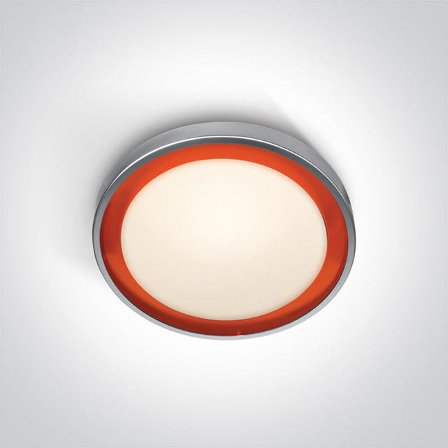 ONE Light | 62010/G/OR GREY LED 11W WW ORANGE RING 230v - OEM NORDIC - Quality Parts Distribution