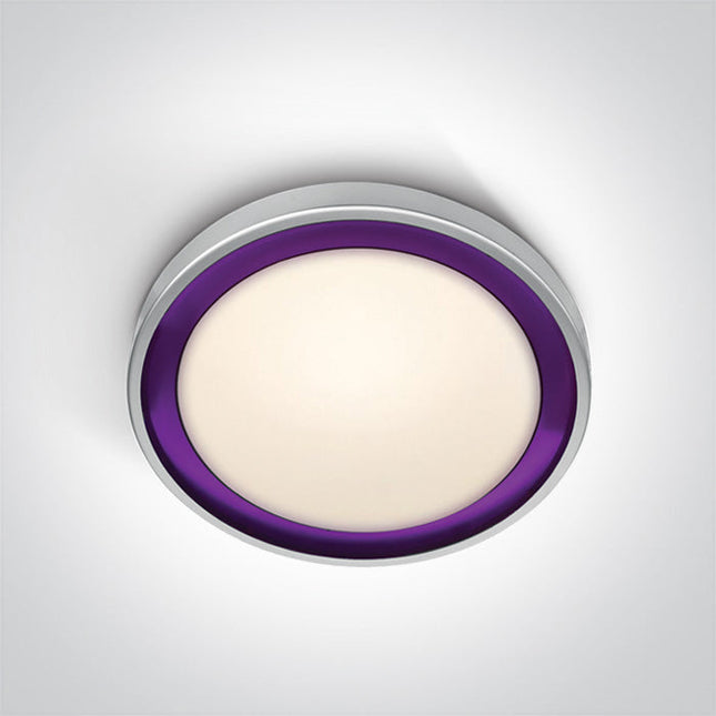 ONE Light | 62010A/G/V GREY LED 31W WW VIOLET RING 230v - OEM NORDIC - Quality Parts Distribution