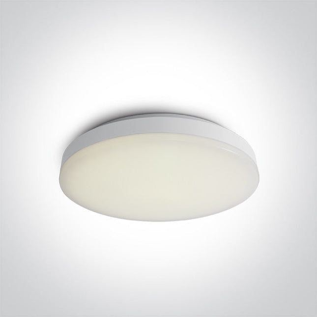 ONE Light | 62022AM/W/W WHITE LED PLAFO 20w WW IP20 230v SENSOR - OEM NORDIC - Quality Parts Distribution