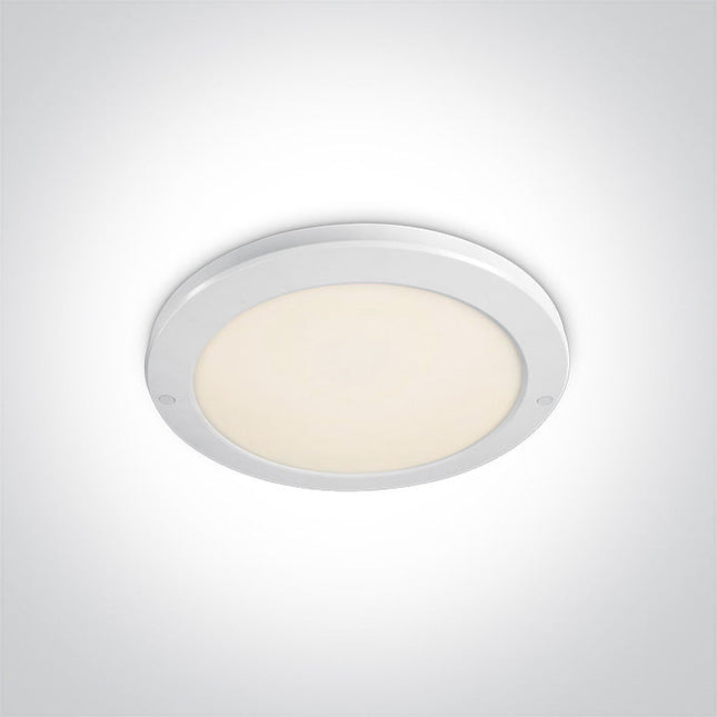 ONE Light | 62030F/W/W WHITE PLAFO LED 30W WW IP40 230V - OEM NORDIC - Quality Parts Distribution