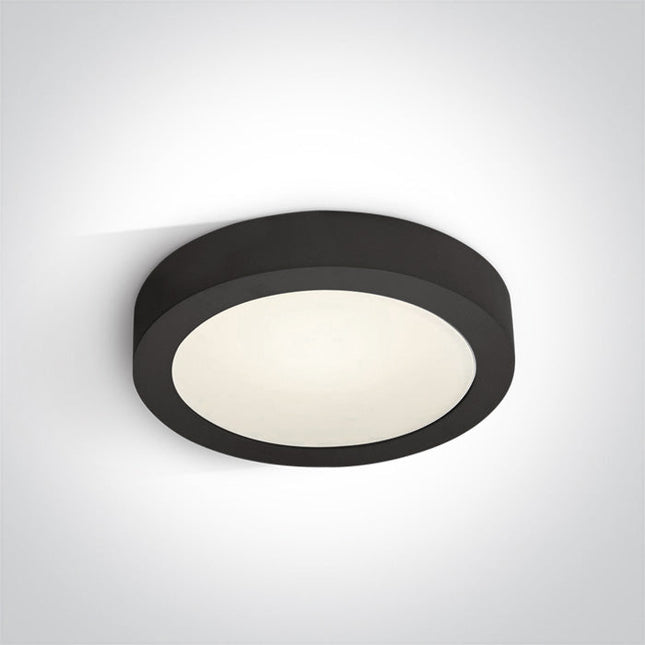 ONE Light LED Panel 15W 1350lm 2700K-3000K-4000K CRI90 IP40 Black 62115F/B/V