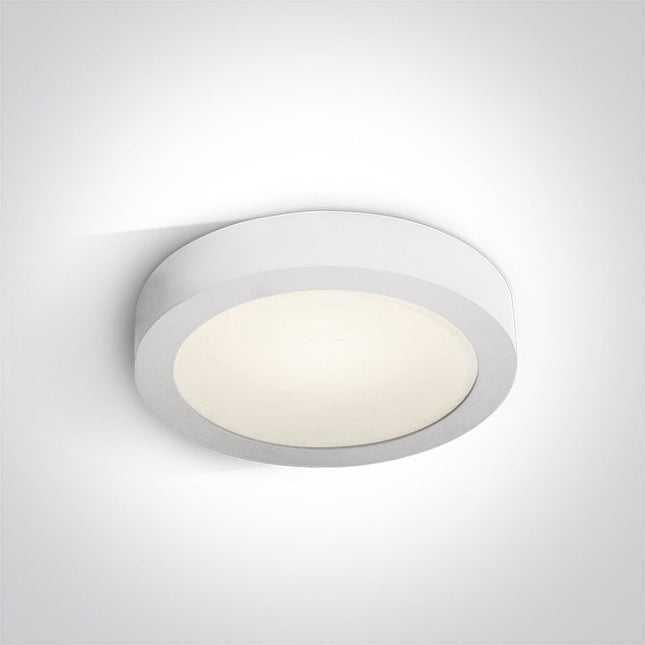 ONE Light | 62115F/W/C WHITE PLAFO LED 15w CW IP40 230v - OEM NORDIC - Quality Parts Distribution
