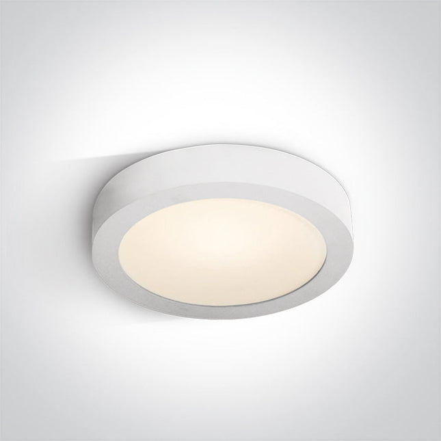 ONE Light | 62115F/W/W WHITE PLAFO LED 15w WW IP40 230v - OEM NORDIC - Quality Parts Distribution