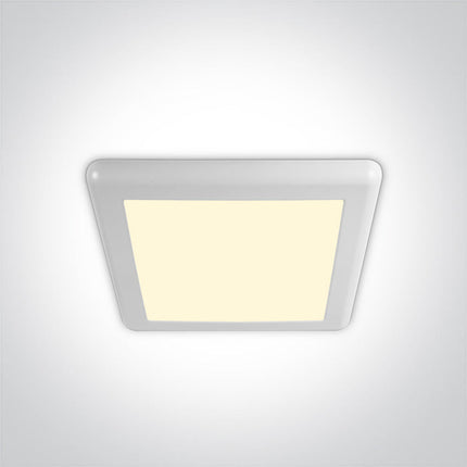ONE Light LED Panel 16W 1500lm 3000K CRI80 IP20 White 62116FA/W/W