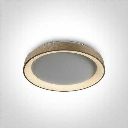 ONE Light | 62130L/BGL/W BRUSHED GOLD PLAFO LED 30W WW IP20 230V - OEM NORDIC - Quality Parts Distribution