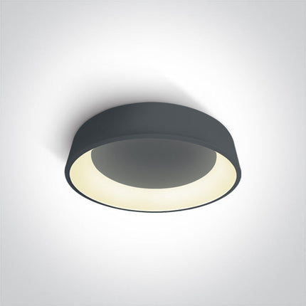 ONE Light | 62132N/AN/W ANTHRACITE PLAFO LED 32W WW IP20 230V - OEM NORDIC - Quality Parts Distribution