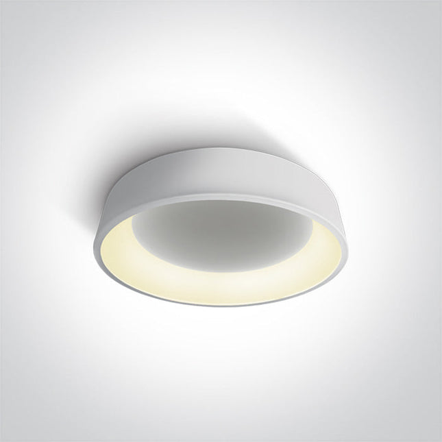 ONE Light | 62132N/W/W WHITE PLAFO LED 32W WW IP20 230V - OEM NORDIC - Quality Parts Distribution