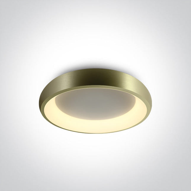 ONE Light | 62134N/BBS/W BRUSHED BRASS PLAFO LED 30W WW IP20 230V - OEM NORDIC - Quality Parts Distribution