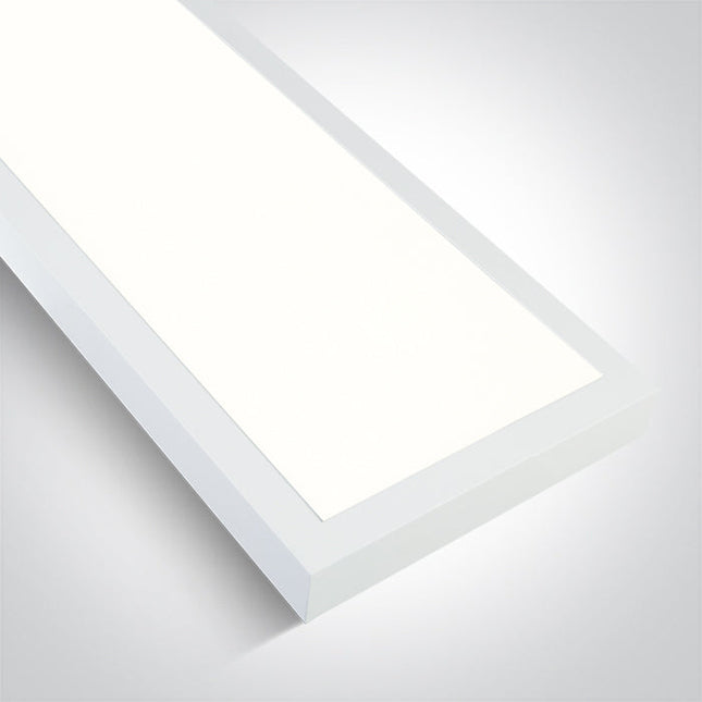 ONE Light LED Panel 30W 2700lm 3000K-4000K-5700K CRI80 IP20 White 62140BFU/W/V