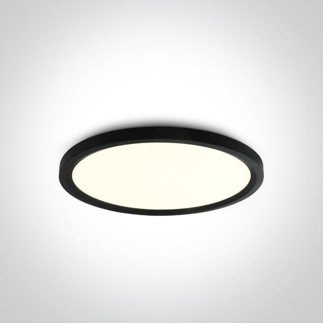 ONE Light | 62140FB/B/C BLACK PLAFO 40W CW IP20 230V - OEM NORDIC - Quality Parts Distribution