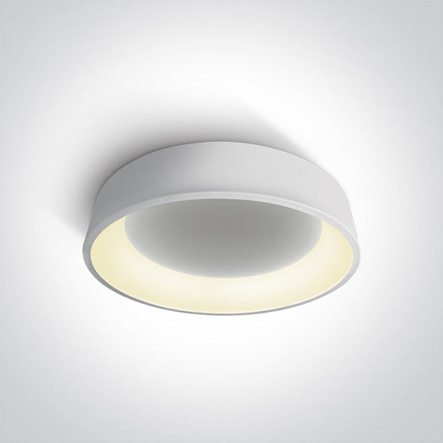 ONE Light | 62142N/W/W WHITE PLAFO LED 42W WW IP20 230V - OEM NORDIC - Quality Parts Distribution