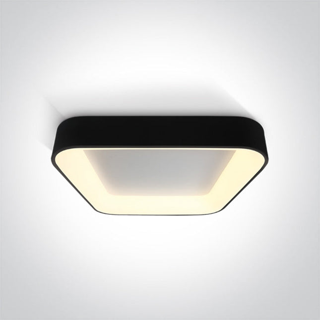 ONE Light | 62142NA/B/W BLACK SQUARE PLAFO LED 50W WW IP20 230V - OEM NORDIC - Quality Parts Distribution