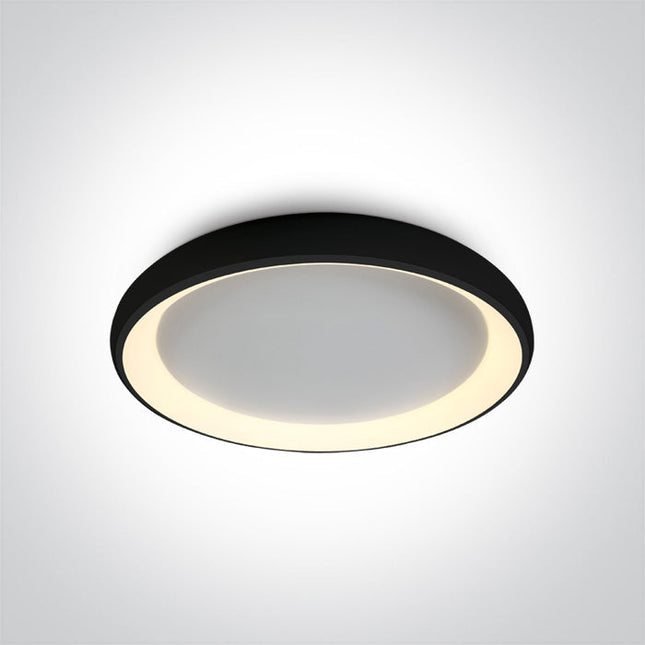 ONE Light | 62144N/B/W BLACK PLAFO LED 50W WW IP20 230V - OEM NORDIC - Quality Parts Distribution