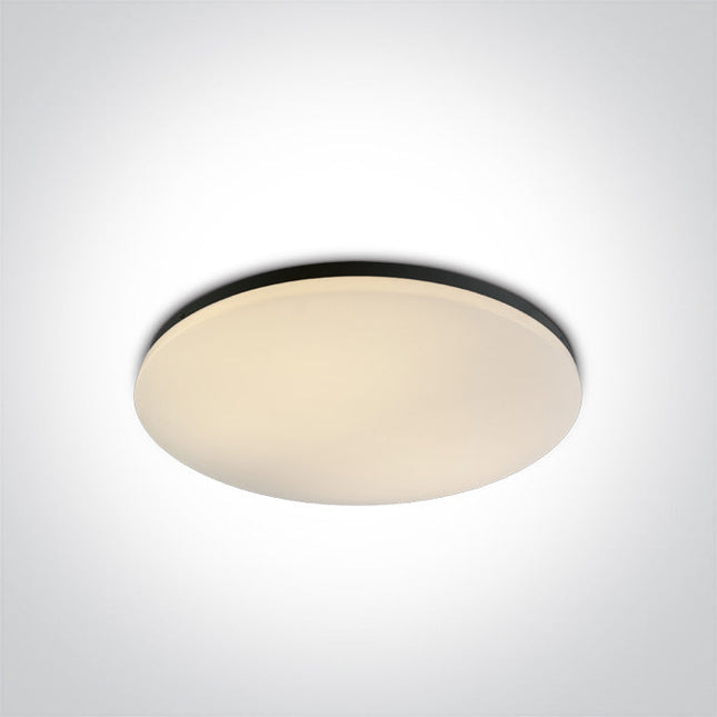 ONE Light | 62146/B/W BLACK LED PLAFO 55W WW IP20 230V - OEM NORDIC - Quality Parts Distribution