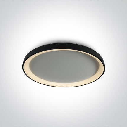 ONE Light | 62148L/B/W BLACK PLAFO LED 48W WW IP20 230V - OEM NORDIC - Quality Parts Distribution
