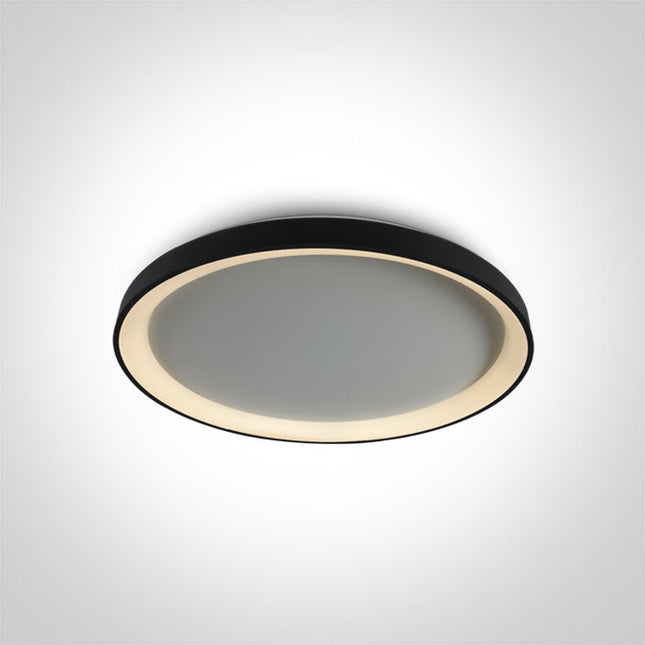 ONE Light | 62148L/B/W BLACK PLAFO LED 48W WW IP20 230V - OEM NORDIC - Quality Parts Distribution