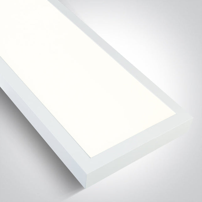 ONE Light LED Panel 40W 3600lm 3000K-4000K-5700K CRI80 IP20 White 62150BFU/W/V