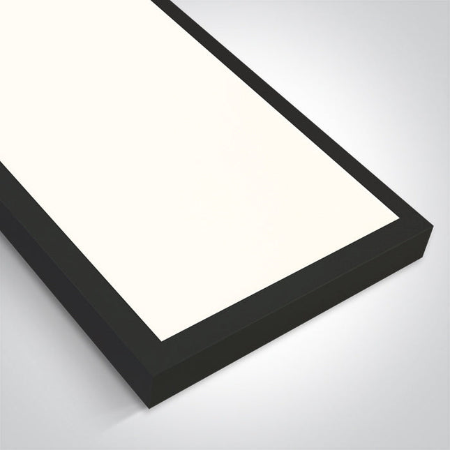 ONE Light LED Panel 50W 4500lm 3000K-4000K-5700K CRI80 IP20 Black 62150BRU/B/V
