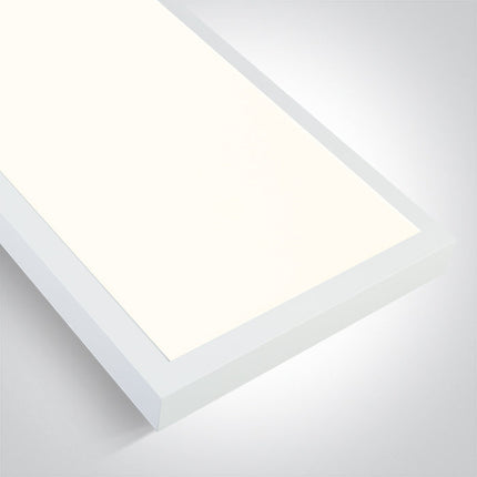 ONE Light LED Panel 50W 4500lm 3000K-4000K-5700K CRI80 IP20 White 62150BRU/W/V