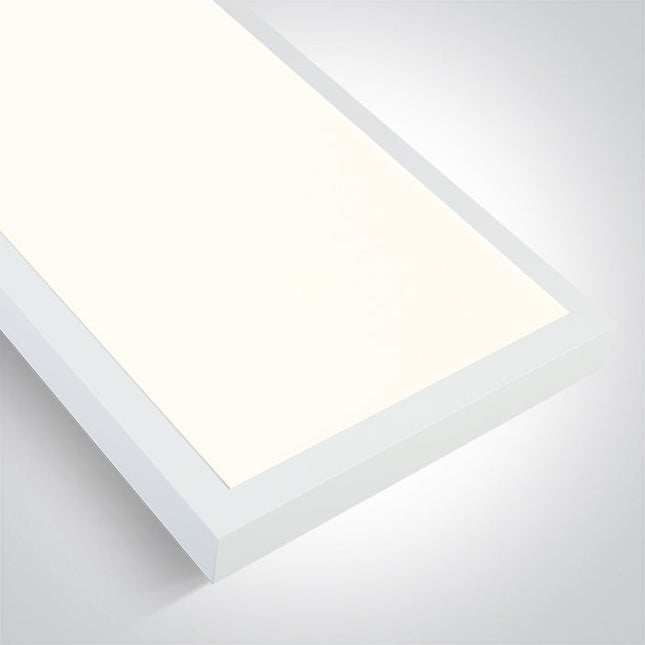 ONE Light LED Panel 50W 4500lm 3000K-4000K-5700K CRI80 IP20 White 62150BRU/W/V