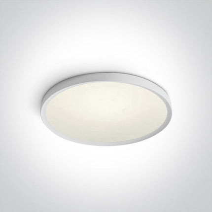ONE Light | 62152/W/C WHITE SUPER SLIM ROUND LED PLAFO 40W CW IP20 230V - OEM NORDIC - Quality Parts Distribution
