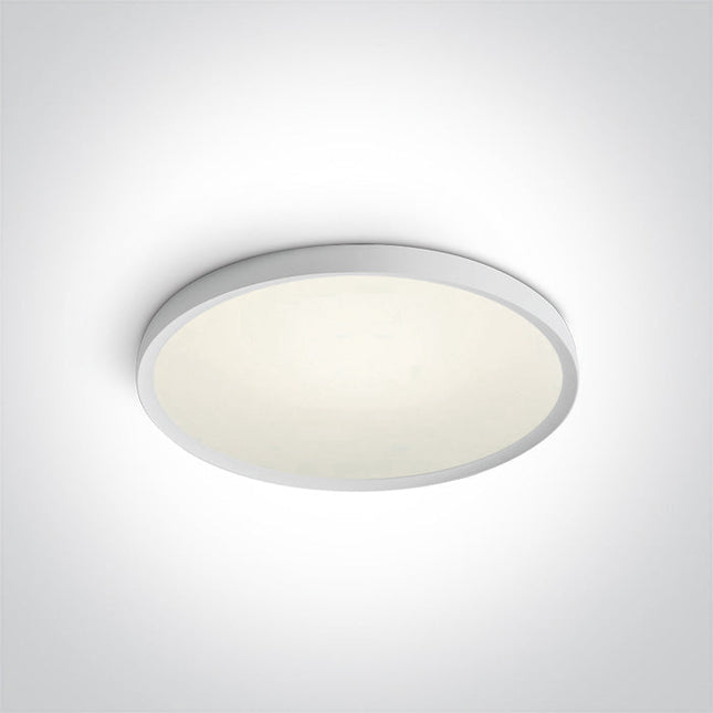 ONE Light | 62152/W/C WHITE SUPER SLIM ROUND LED PLAFO 40W CW IP20 230V - OEM NORDIC - Quality Parts Distribution