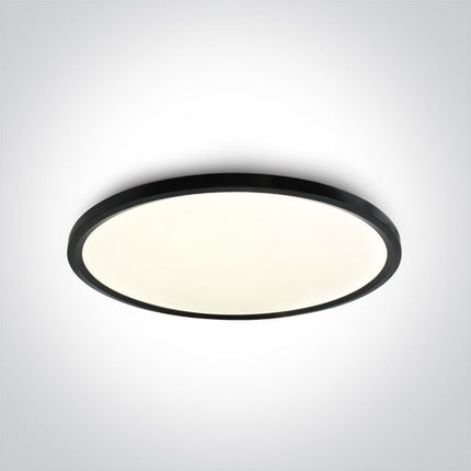 ONE Light | 62160FB/B/C BLACK LED PLAFO 60W CW IP20 230V - OEM NORDIC - Quality Parts Distribution