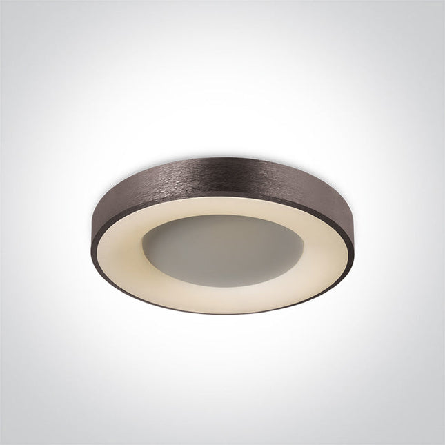 ONE Light | 62182/BBR/W BRUSHED BROWN LED PLAFO 40W WW IP20 230V - OEM NORDIC - Quality Parts Distribution