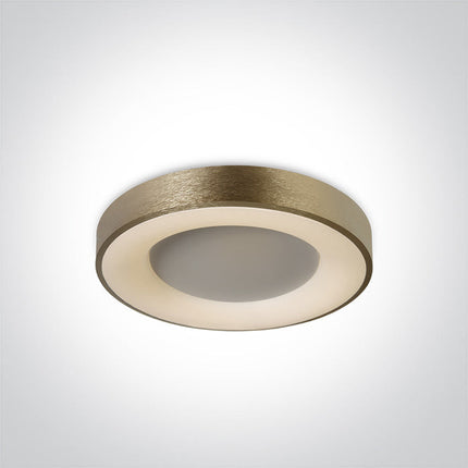 ONE Light | 62182/BGL/W BRUSHED GOLD LED PLAFO 40W WW IP20 230V - OEM NORDIC - Quality Parts Distribution