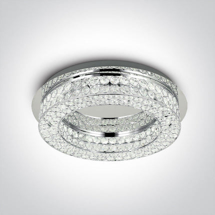 ONE Light | 62184A/C/W CHROME LED 24W WW 230v IP20 - OEM NORDIC - Quality Parts Distribution