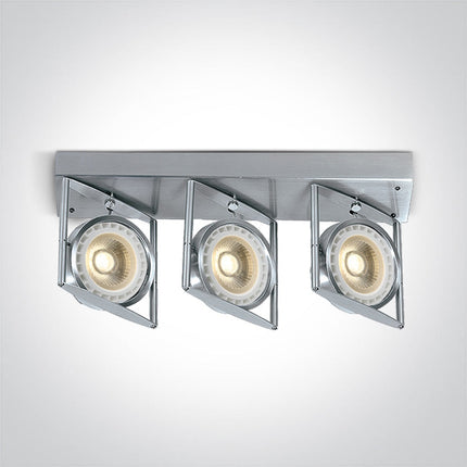 ONE Light | 62310A/AL ALUMINIUM 3x GU10 R111 - OEM NORDIC - Quality Parts Distribution