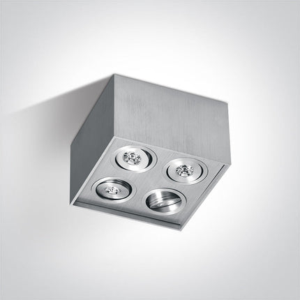 ONE Light | 62401AL/D/15 ALUMINIUM LED DAYL 4x1w 15d - OEM NORDIC - Quality Parts Distribution