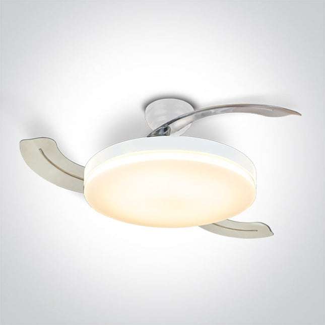 ONE Light Ceiling Fan 3500lm 3000K-4000K-5500K CRI85 120 White 6300/W/V
