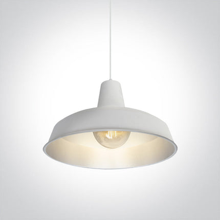 ONE Light | 63020/W/G WHITE E27 20W SILVER REFLECTOR - OEM NORDIC - Quality Parts Distribution