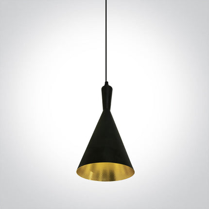 ONE Light | 63040/B/BS BLACK E27 12W BRASS REFLECTOR - OEM NORDIC - Quality Parts Distribution