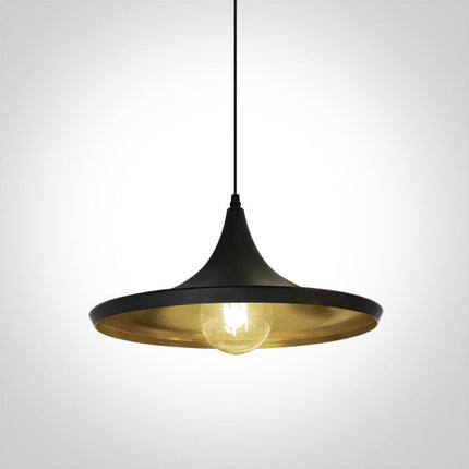 ONE Light | 63042/B/BS BLACK E27 12W BRASS REFLECTOR - OEM NORDIC - Quality Parts Distribution
